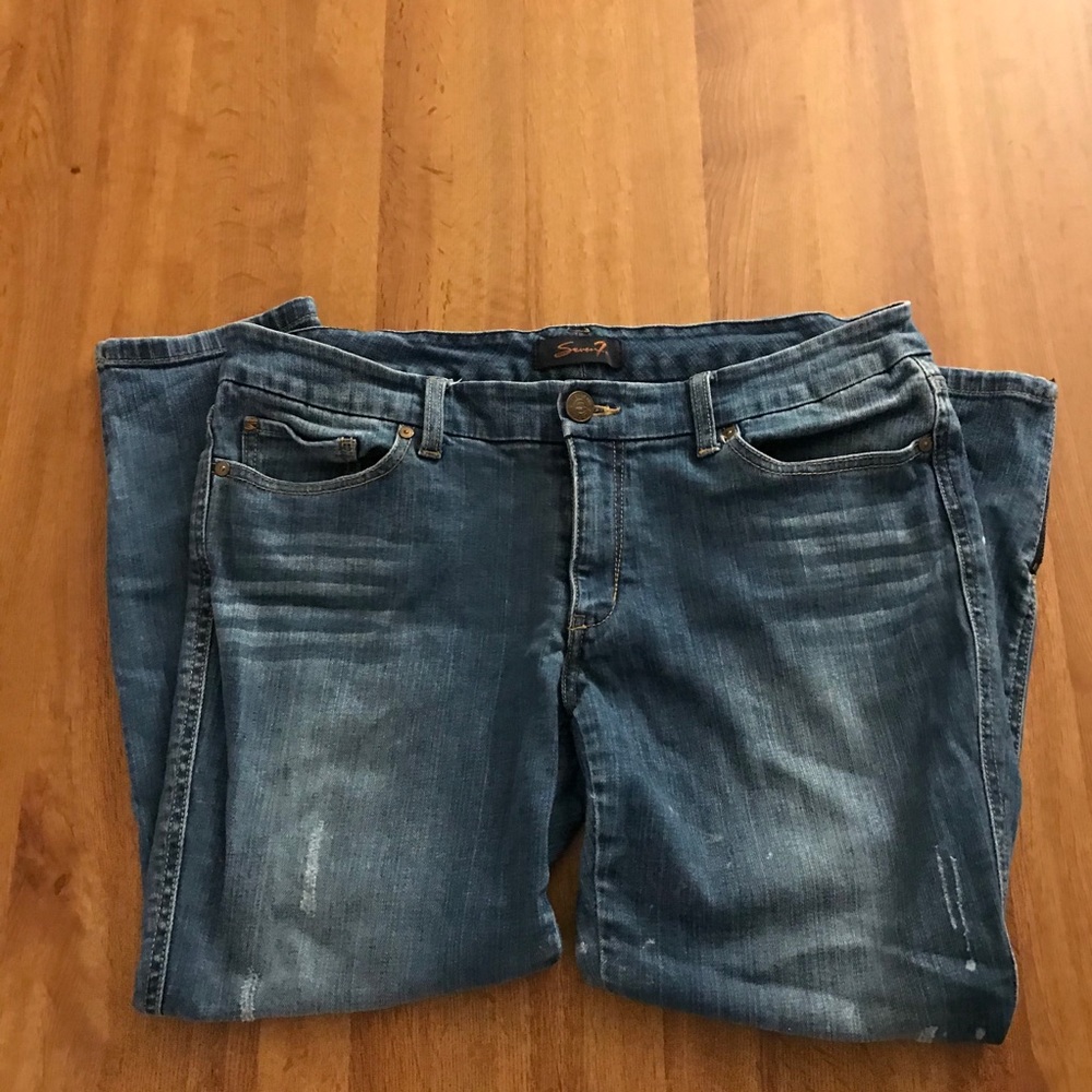 Distressed Seven7 Jeans